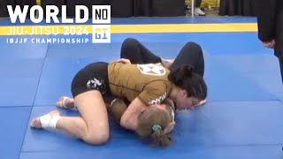 Aghata Fernandes vs Sharlene Cairns / World Championship No-Gi 2024