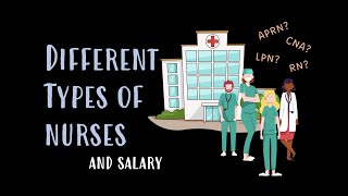 Different Types of Nurses (and salary)