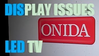 Onida led TV no picture sound ok