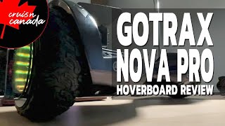 GoTrax Nova Pro Hoverboard Unboxing and Review | My First Time Riding!