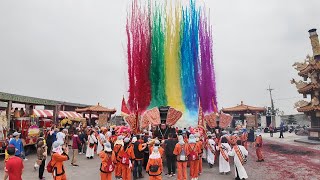 「東石洲仔村御龍宮」恭迎『海表聖會』12年一科 「朴子配天宮」走訪東石郡七鄉鎮五十三庄古香路出巡賜福遶境大典