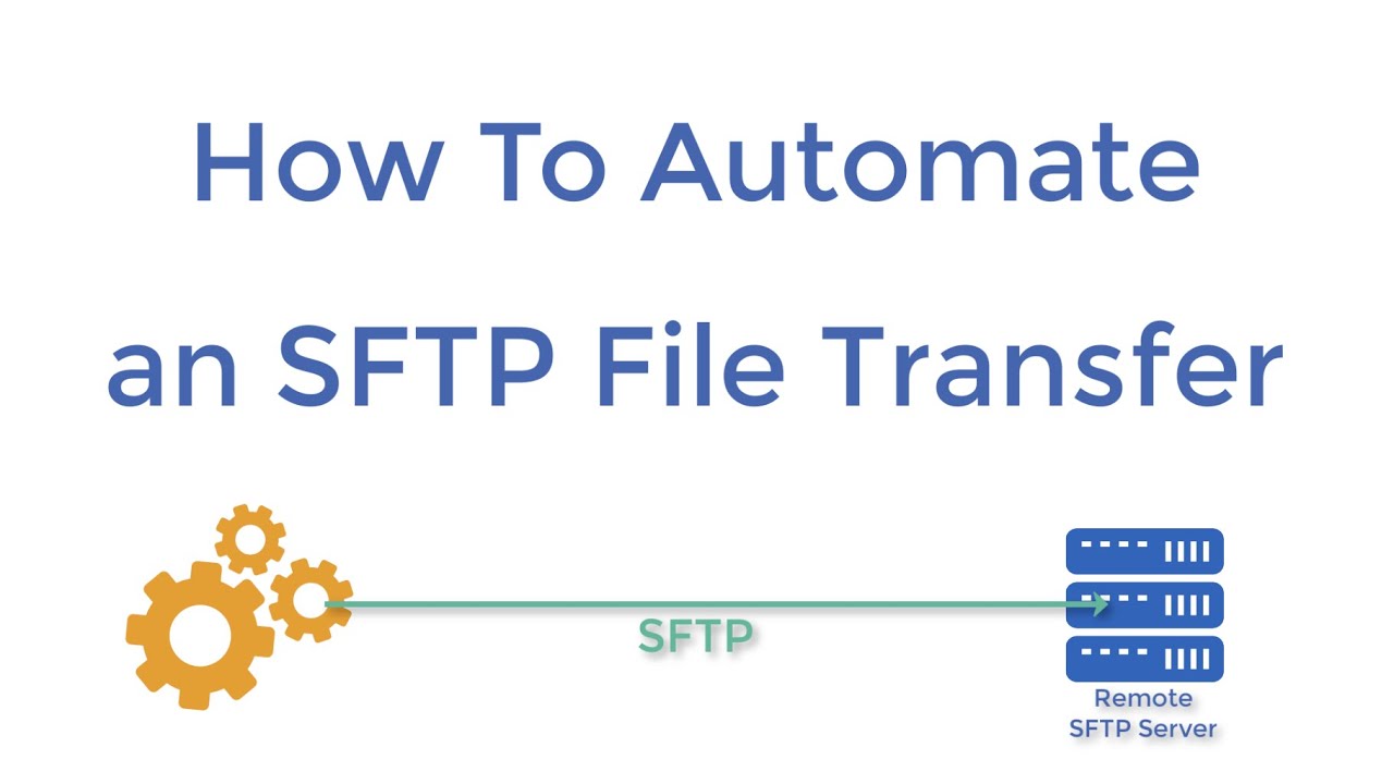 How To Automate An SFTP Transfer - YouTube