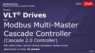 VLT® Drives: Modbus Multi-Master Cascade Controller