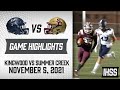 Humble Kingwood at Summer Creek - 2021 Week 11 Football Highlights