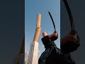 A REAL Samurai Trickshot