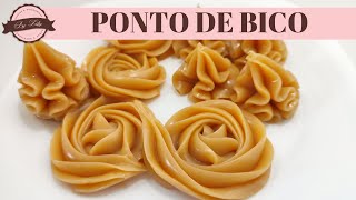 Brigadeiro de caramelo em ponto de bico