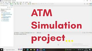 ATM Machine Simulation project | ATM Machine Project in Java | Java Project | Internship Project