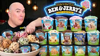 I Tried EVERY Ben & Jerry’s Flavor