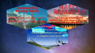 RAMADAN WISHES FOR YOUR FAMILIES AND FRIENDS