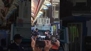 沼津警察1日警察署長の斎藤朱夏さん