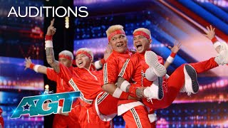 Urbancrew (Flyers of the South) Defies Gravity With an AMAZING Audition | AGT 2022