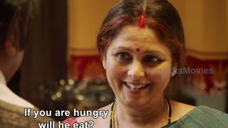 Jaya Sudha Slaps Manchu Vishnu - Comedy Scene - Rowdy Movie Scenes