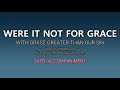 Were It Not for Grace | SATB | Piano