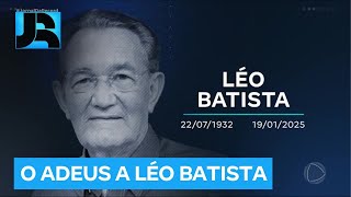 Voz marcante do futebol, Léo Batista é velado na sede do Botafogo nesta segunda (20)