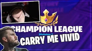 i had to carry 72hrs to the highest - fortnite champion league thumbnail