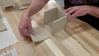 How to Build a Ceramic Box out of Slab