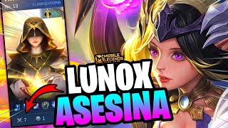 COMO USAR A LUNOX COMO UN PROFESIONAL EN RANKED EN MOBILE LEGENDS  | Leo