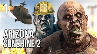 Arizona Sunshine 2 (Co-Op) | Part 1 | Two Dudes Get A Dog In The Zombie Apocalypse
