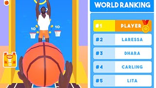 バスケのスマホゲームで世界ランキング１位になりました！！【ゆっくり実況】