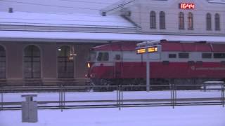 Vilnius Gelezinkelio Stotis / Main Railway Station, Vilnius, Lithuania - 20th January, 2013