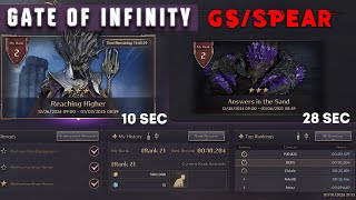 Throne and liberty EU - GATE OF INFINITY - GS/SPEAR - 12/30/2024