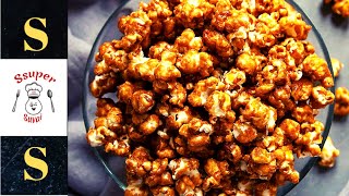 கேரமல் பாப்கார்ன் | Caramel Popcorn Snacks Recipe in Tamil | Super Suvai Tamil | samayal | cooking