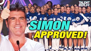 Simon Really Loved Los Osos High School Dance Team! | AGT 2024