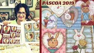 CHEGARAM AS DECOUPAGES PÁSCOA 2019! IMPRIMA QUANTAS QUISER!