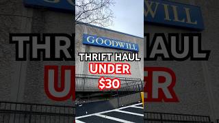 what I thrifted under $30 #thrifting #shopping #haul #style #goodwill #affordablefashion #secondhand