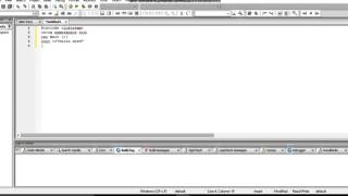 TUTORIAL #1 CODE BLOCKS hello world