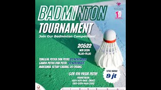 Turnamen Badminton RSPD 2024, AYO SAKSIKAN!!!!