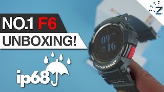 No.1 F6 Smartwatch Unboxing! Only $33, IP68! Hands On, review coming soon!