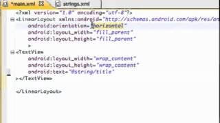 Android Application Development Tutorial 7 Creating A Button in XML and Adding an ID YouTube