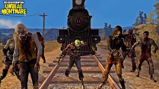 تفجير الحدود نحو مركز الزومبي في المكسيك | Red Dead Redemption Undead Nightmare #5