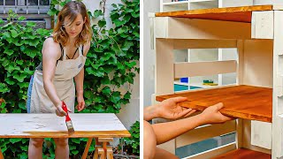 5 muebles de madera DIY para la cocina, el salón y el jardín: ¡más fácil y rápido de lo que crees!