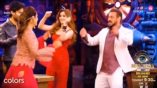 Raveena Tandon and Rashi Dance With Salman on Bigg Boss Show, Reached For the Promotion of Azad