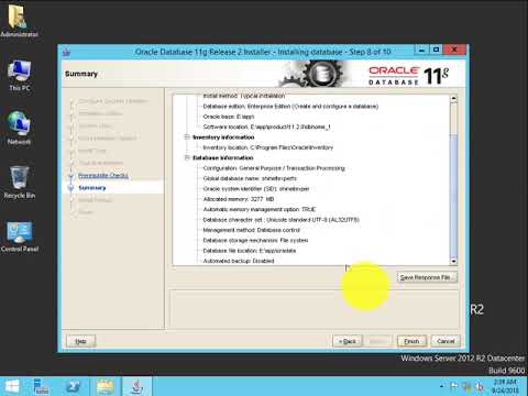 How to Install Oracle 11g on Windows Server 2012 R2 Step by Step