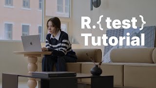 How to use R.test | Tutorial 1