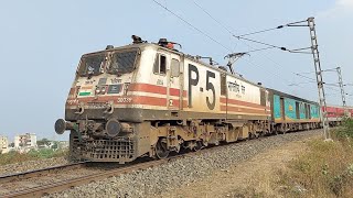 First End to End Electric Run | 22709 Nanded - Amb Andaura SF Express | Purna - Akola Route |