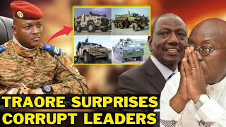 Corrupt African Leaders In Shock As Ibrahim Traore Bought Sophisticated Weapons Without Taking Loans