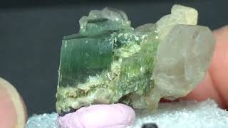 Minerals #47: Elbaite, Topaz, Stak Nala, Shengus, Pakistan.