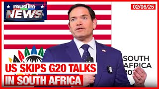 US Skips G20 Talks Over South Africa land Law Addressing Apartheid Era Land Discrimination