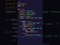 Todo list app in 15sec using Python | python projects for beginners | #python #programming #coding