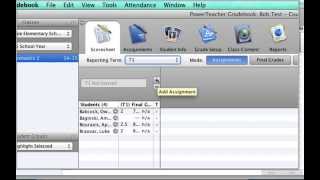 PTG - Adding Assignments