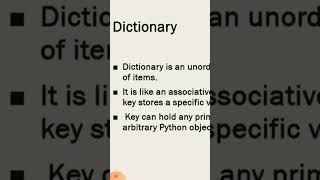 Python Dictionary Short | Python programming language | Malayalam Tutorial