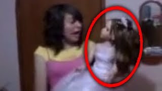 Top 5 Creepy Haunted Dolls CAUGHT MOVING ON CAMERA #2!