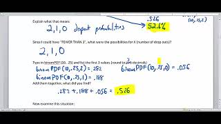 The Binomial Distribution Part 3