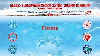 Forms Wednesday  WAKO European Championships 2023