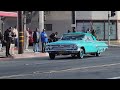 lowriders cruising a very cold sunday funday