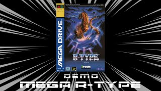 MD - Mega R-Type Demo ver1.2 Playthrough